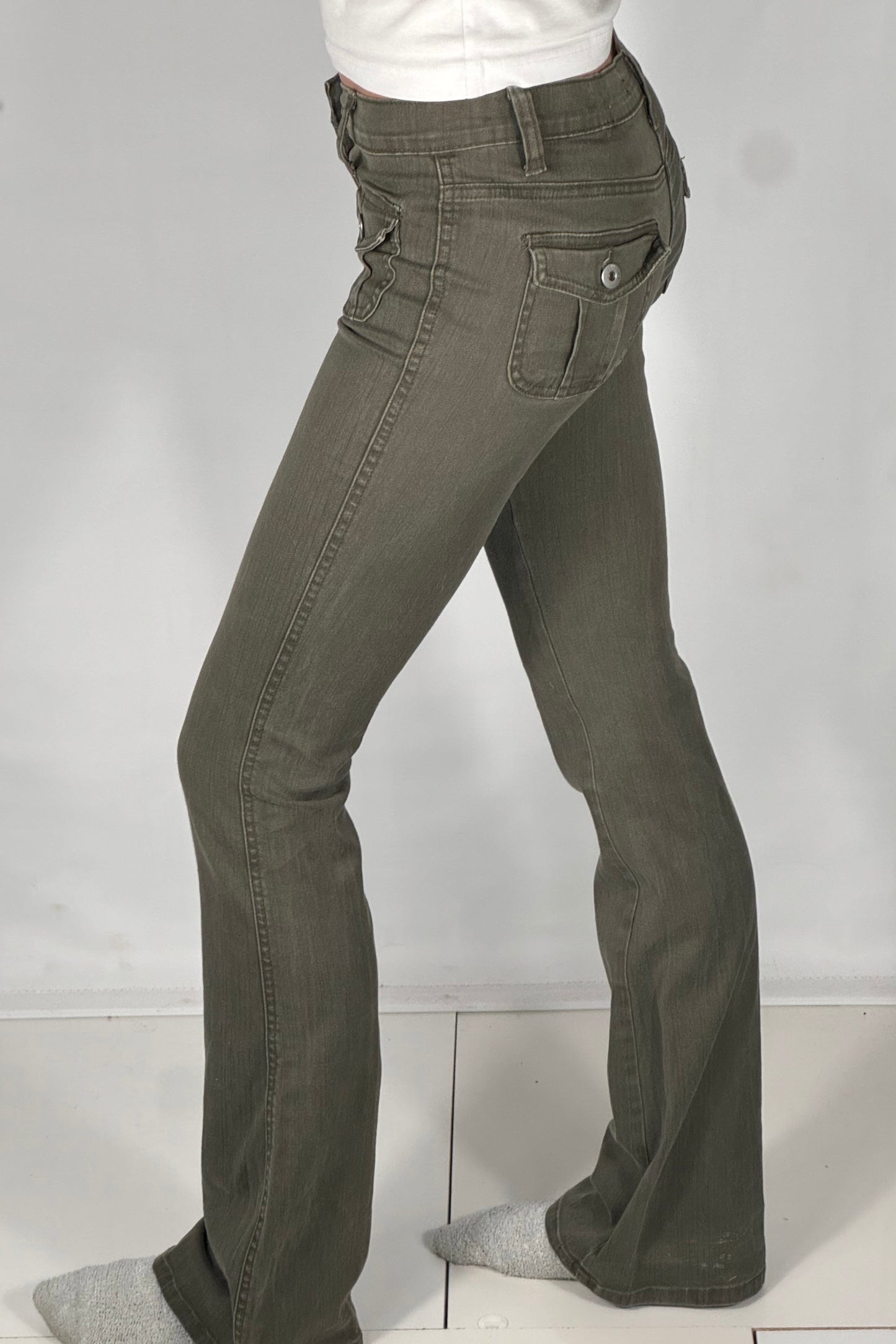 Lågmidjade jeans stl: XXS