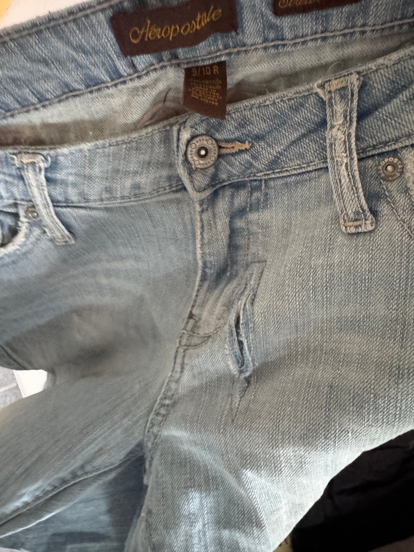 Lågmidjade jeans stl: M