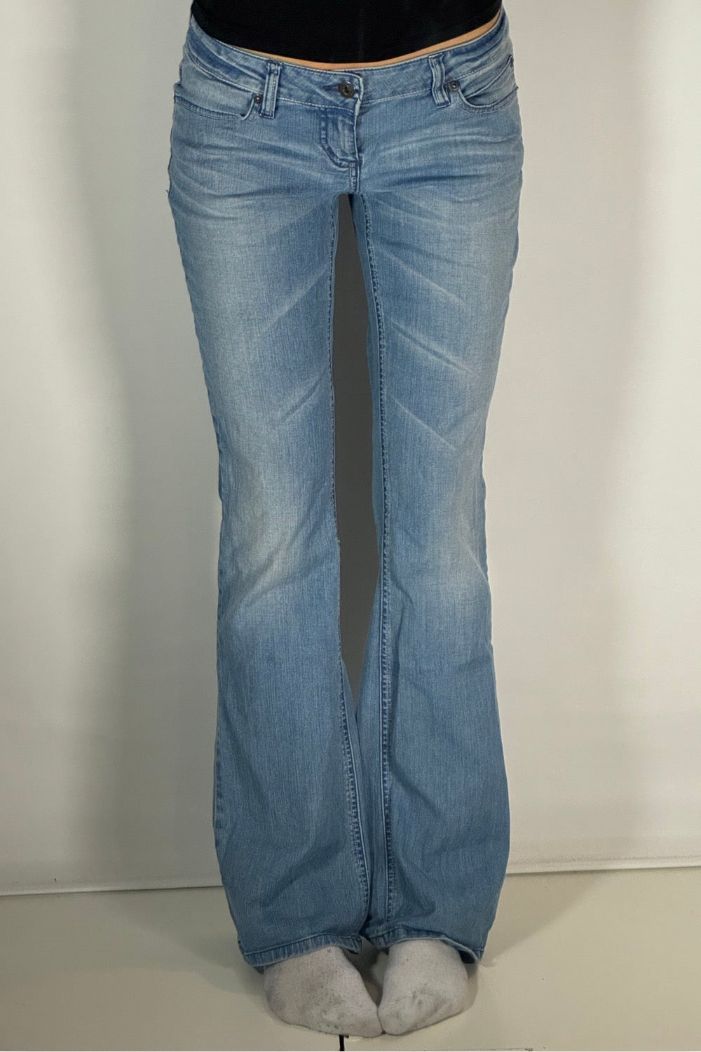 Lågmidjade jeans stl: S