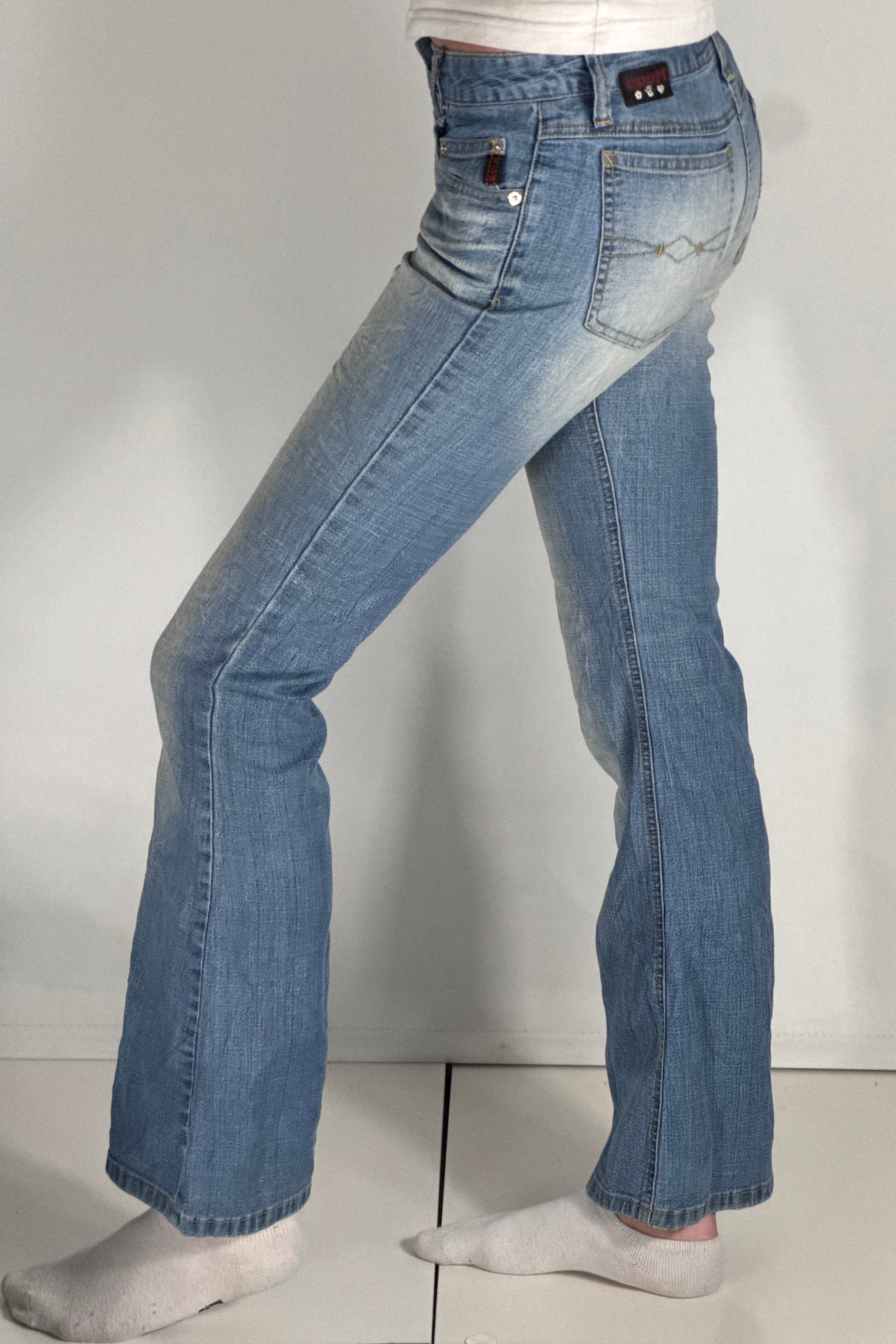 Lågmidjade jeans stl: XXS