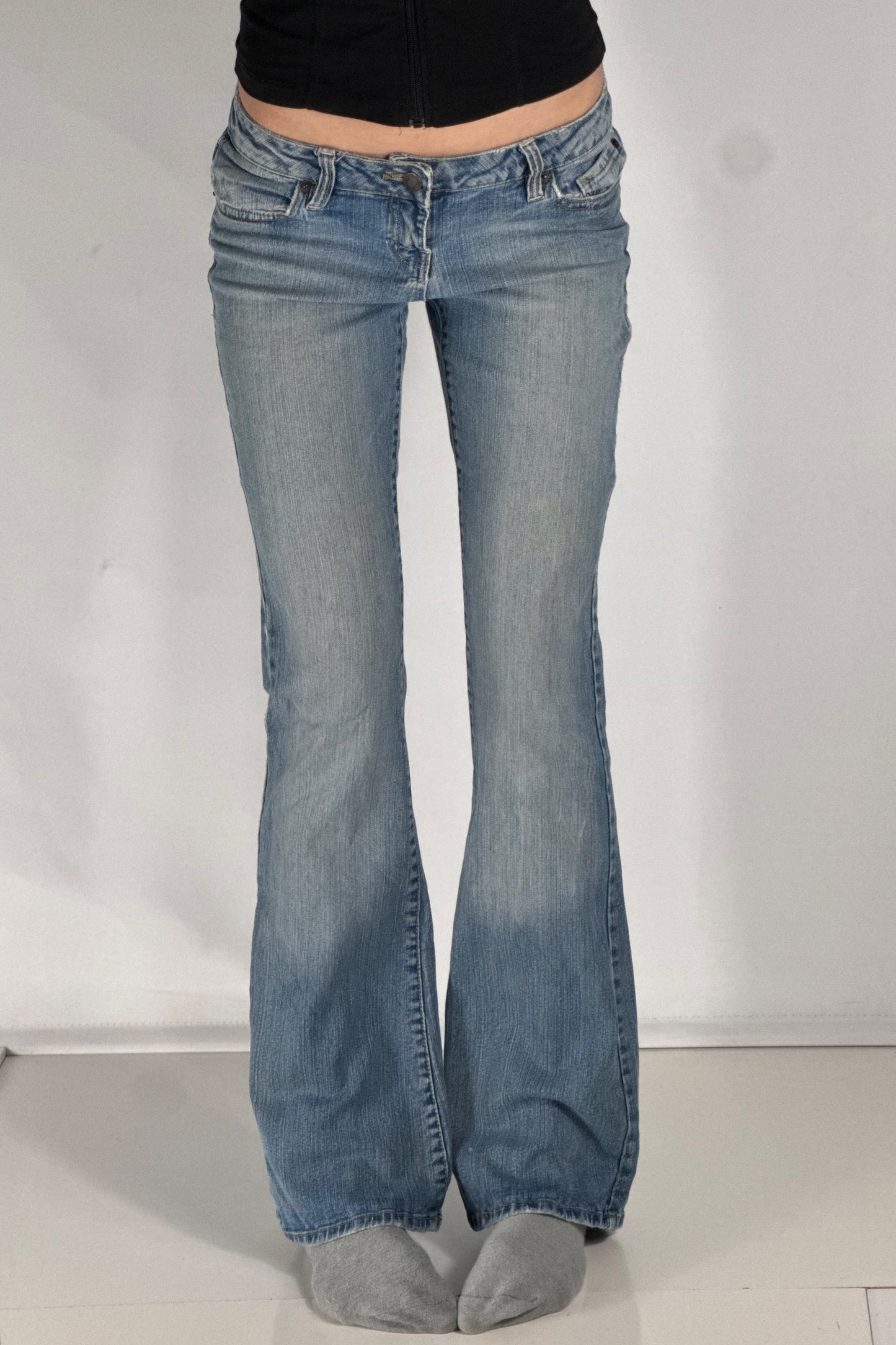 Lågmidjade jeans stl: XS