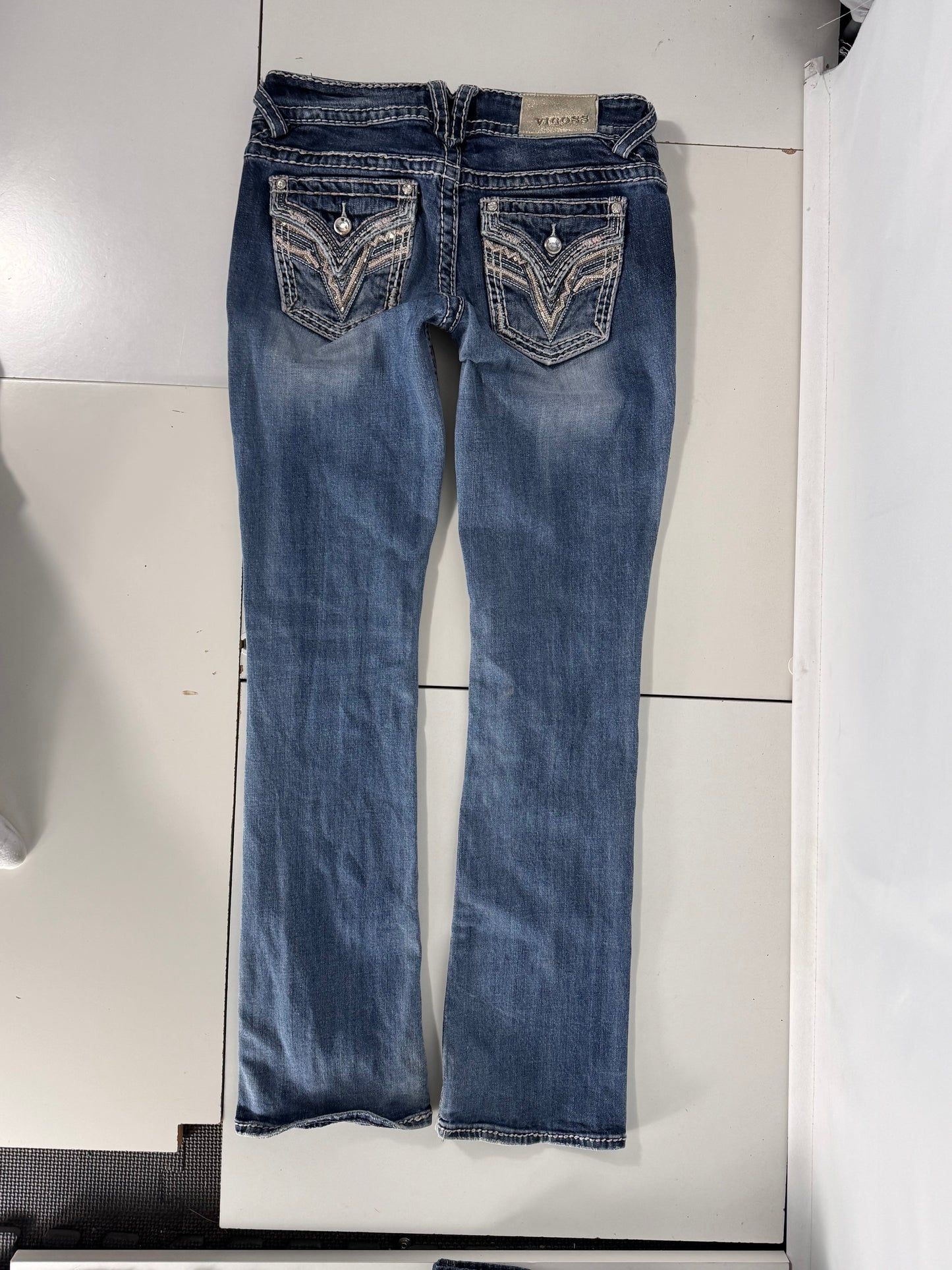 Lågmidjade jeans stl: S