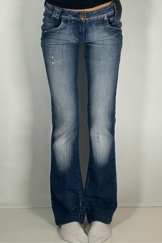 Lågmidjade jeans stl: XS