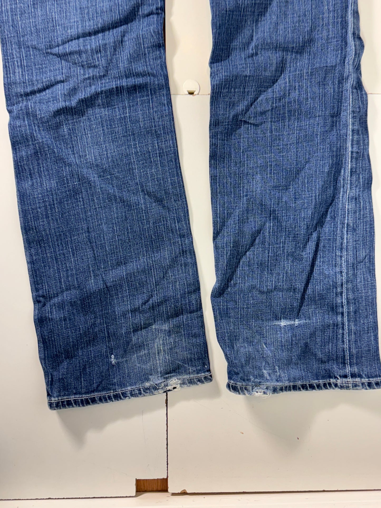 Utsvängda jeans stl: M