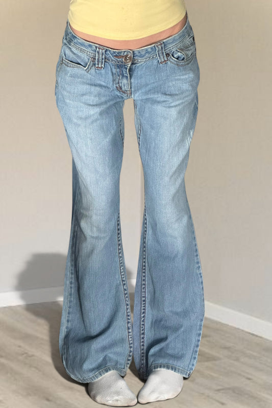 Lågmidjade jeans stl: M