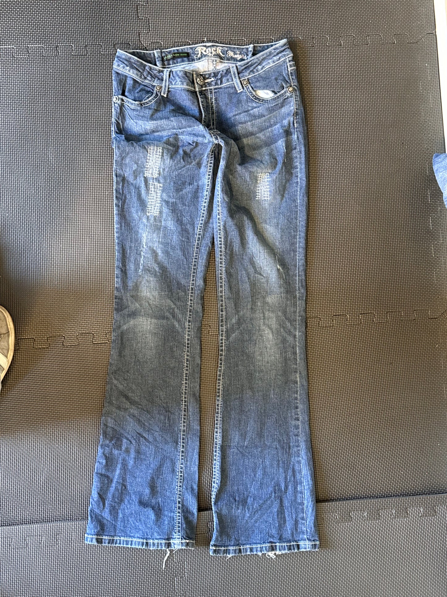 Lågmidjade jeans stl: S