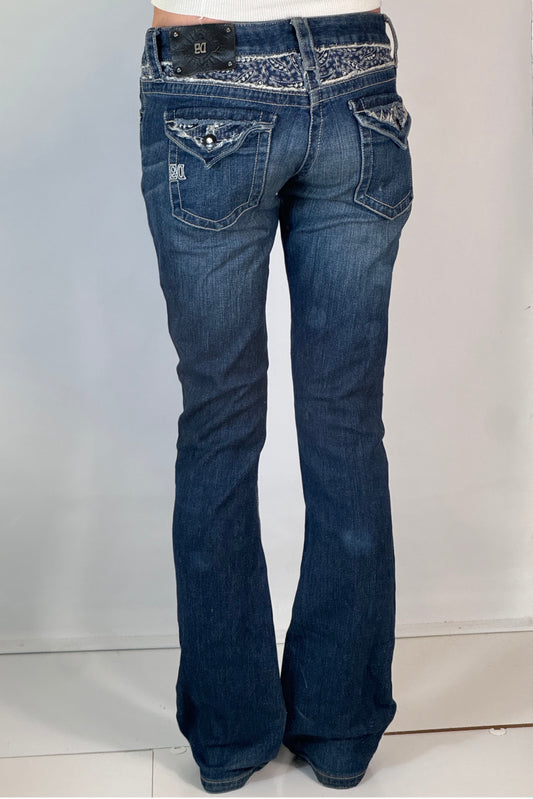 Lågmidjade jeans stl: XS/S