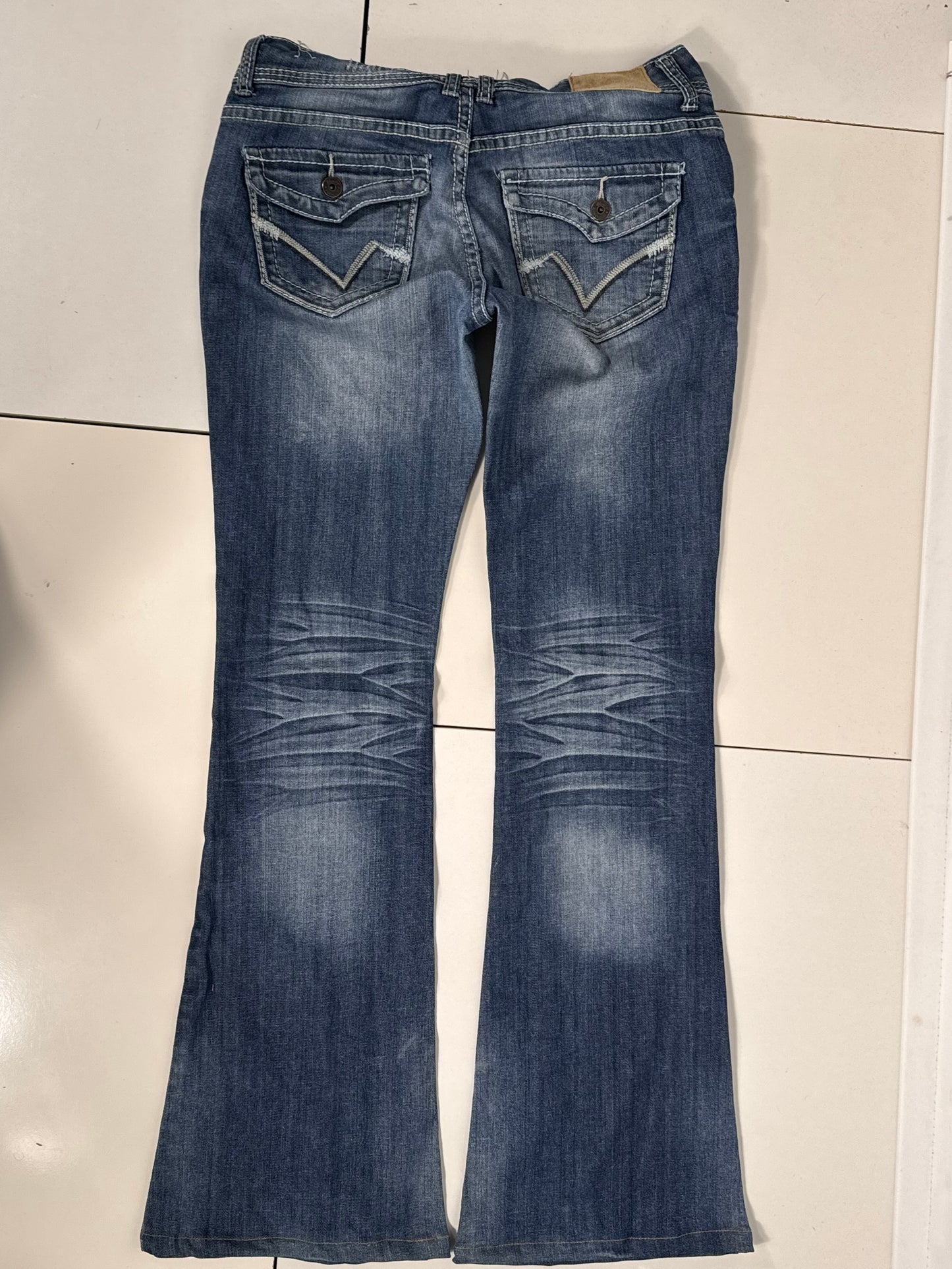Lågmidjade jeans stl: M