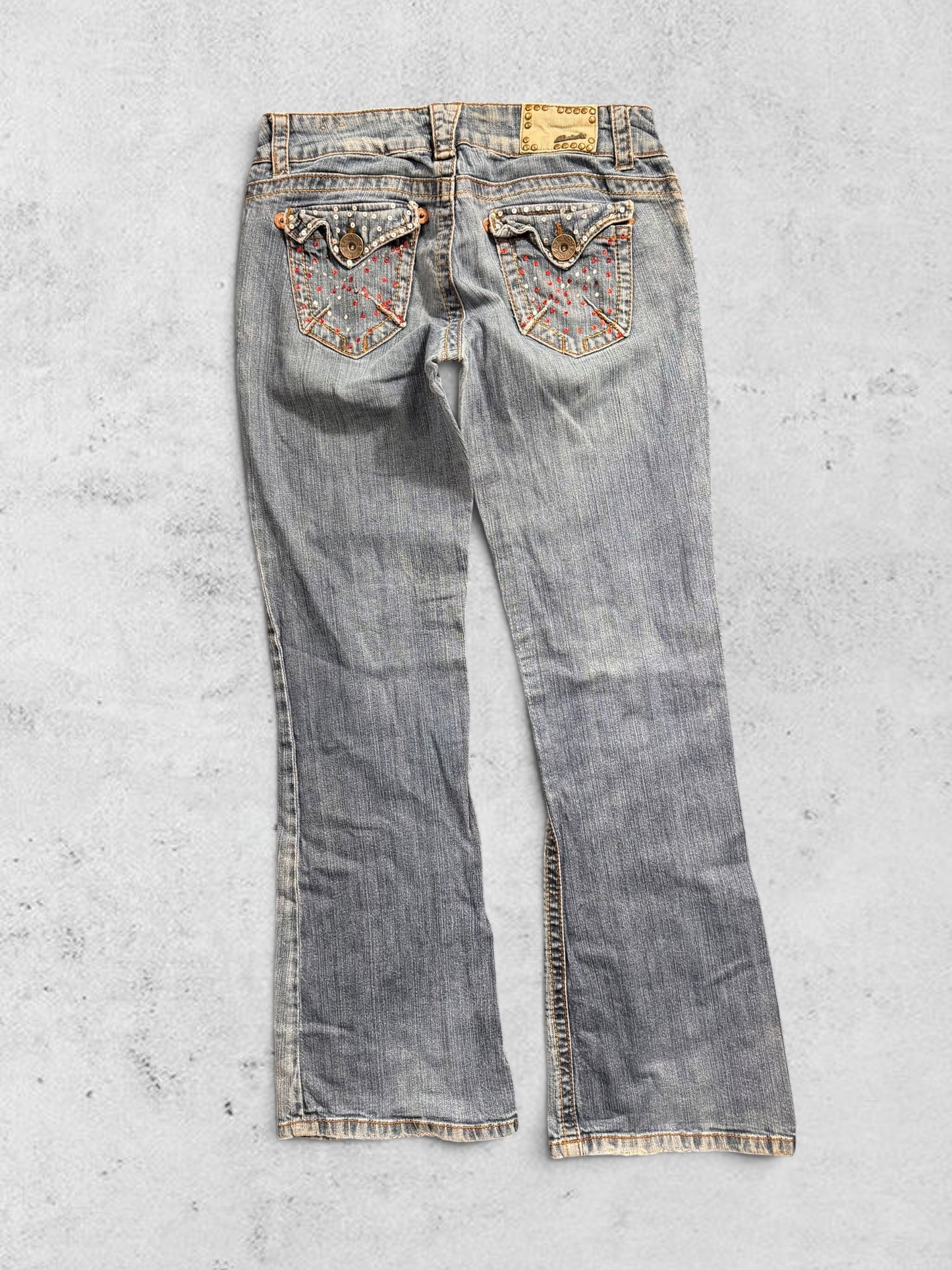 Lågmidjade jeans stl: S