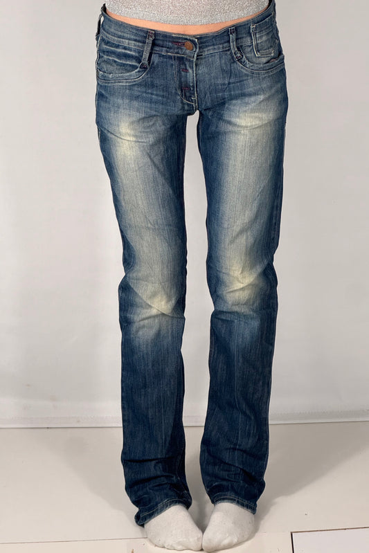 Lavtaljede jeans str: S