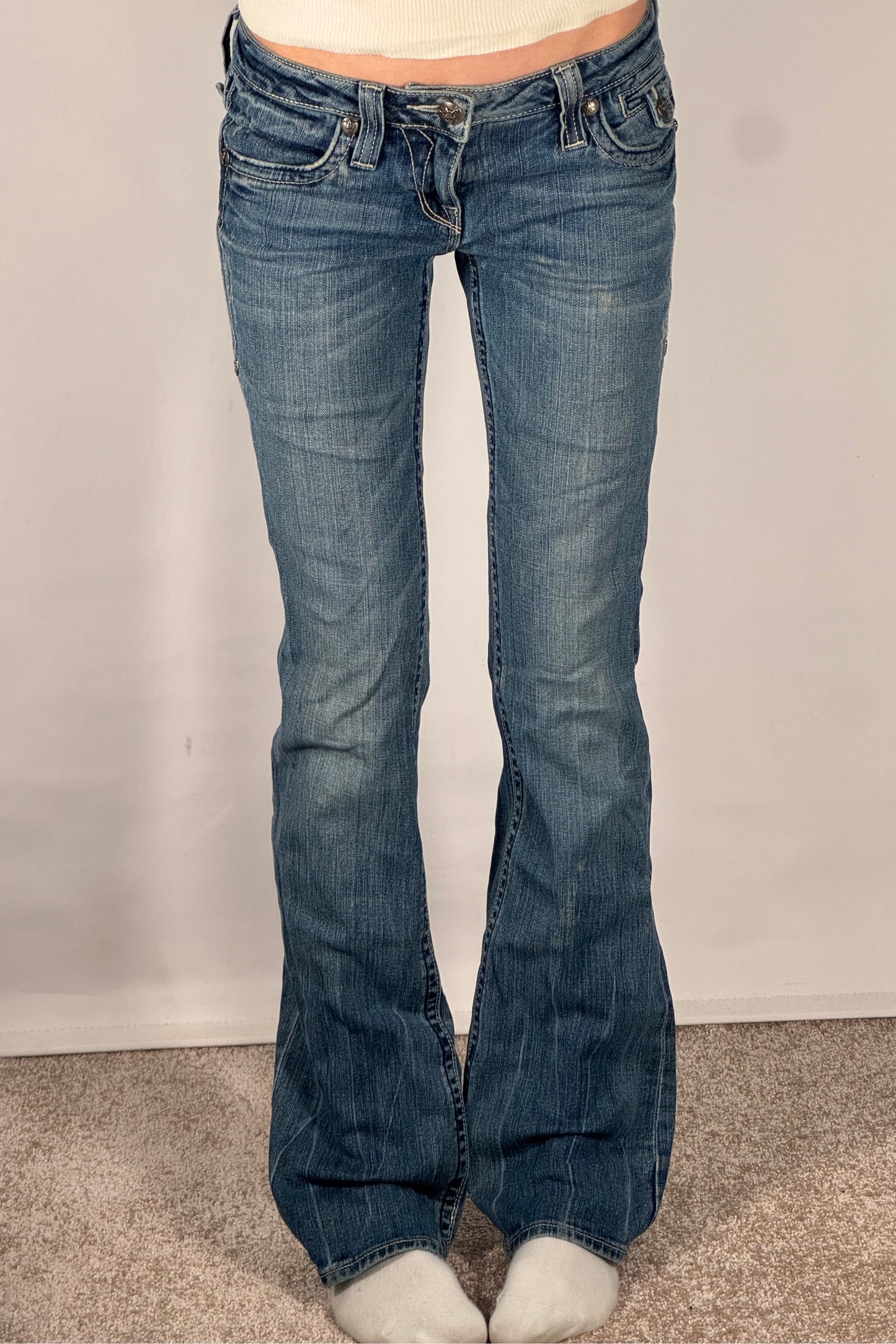 Lågmidjade jeans stl: XS