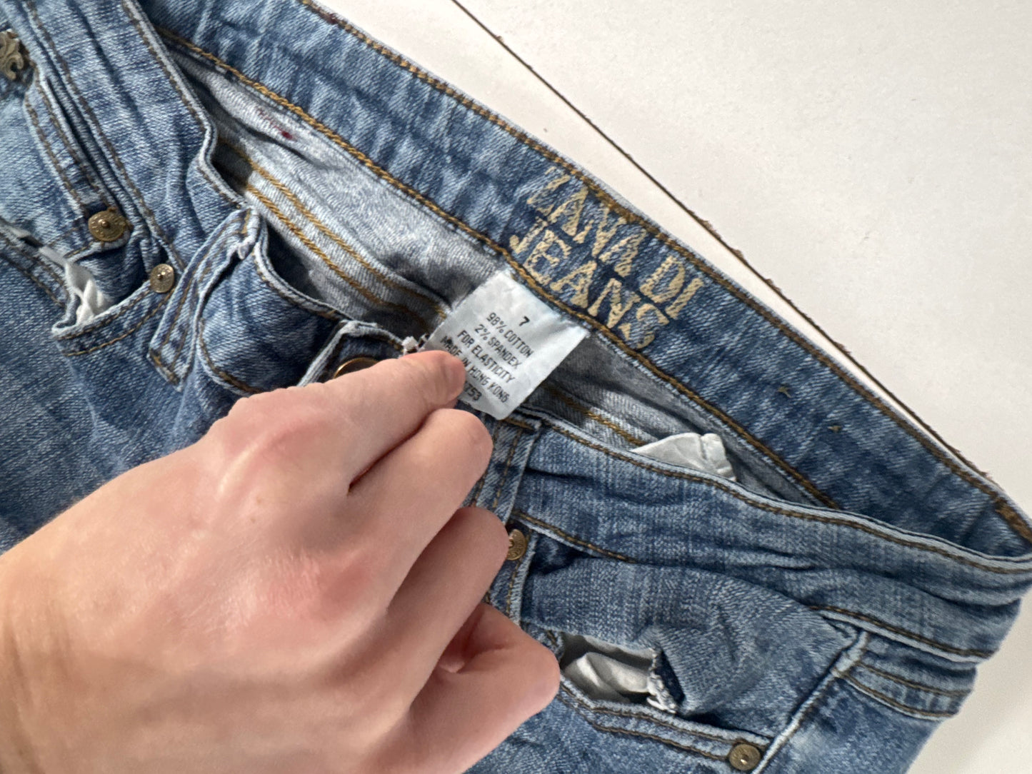 Lågmidjade jeans stl: S