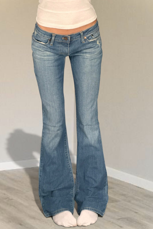 Lågmidjade jeans stl: XS
