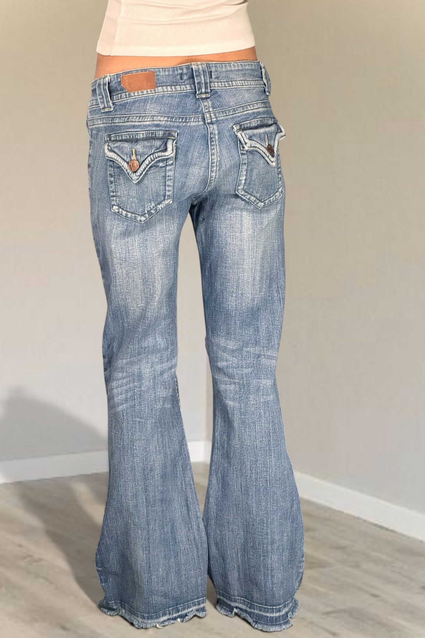 Lågmidjade jeans stl: S