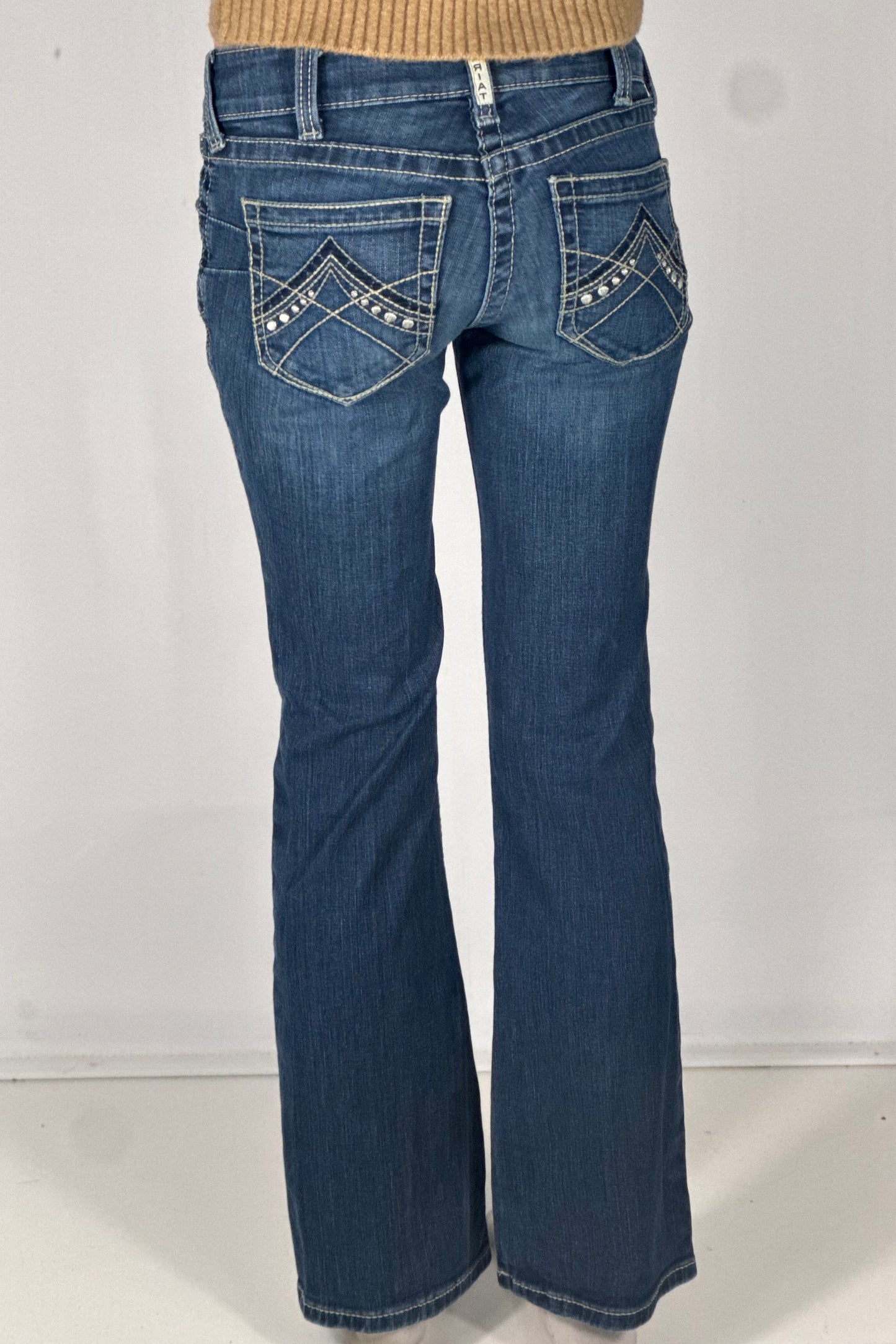 Lågmidjade jeans stl: XXS