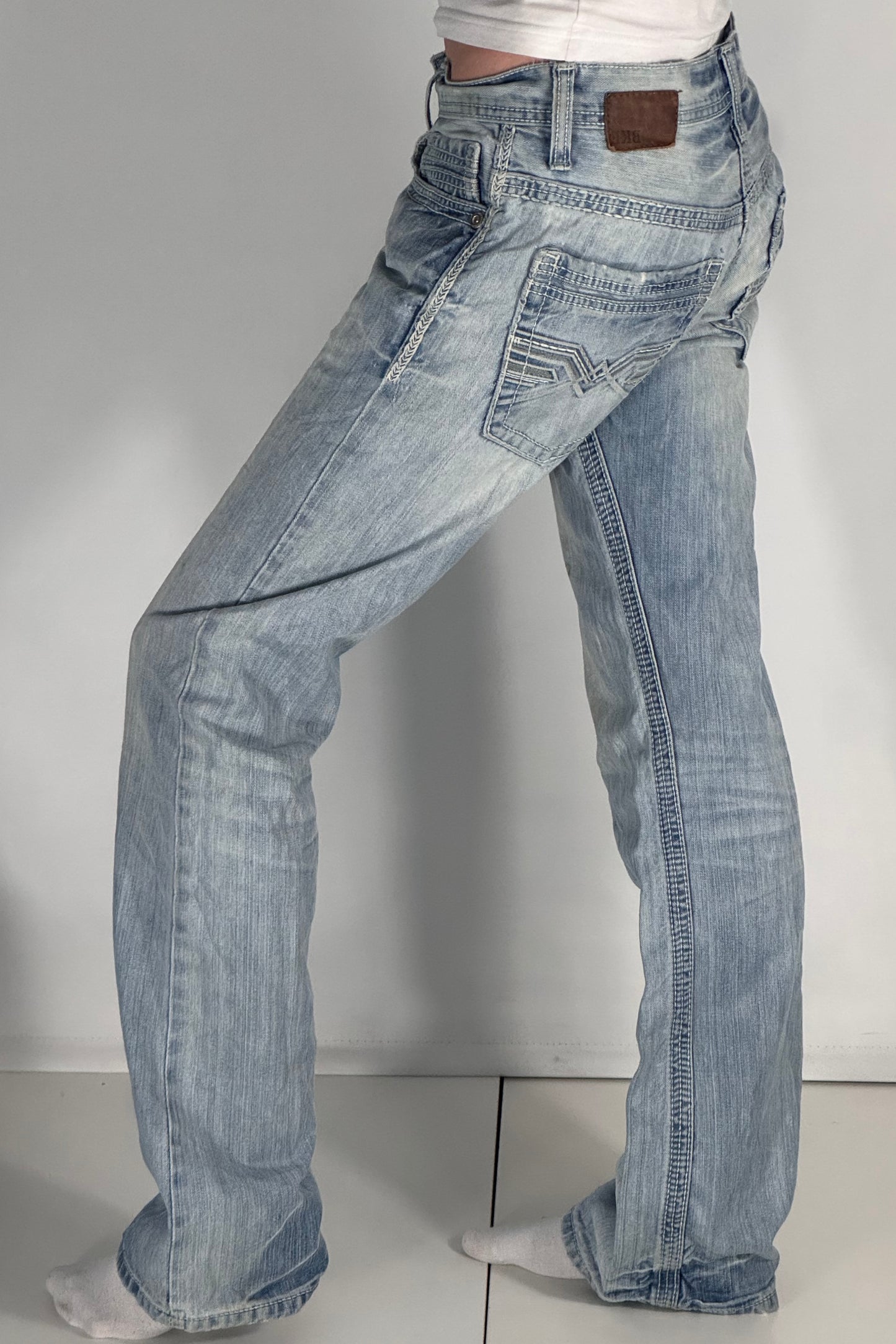 Lågmidjade jeans stl: S