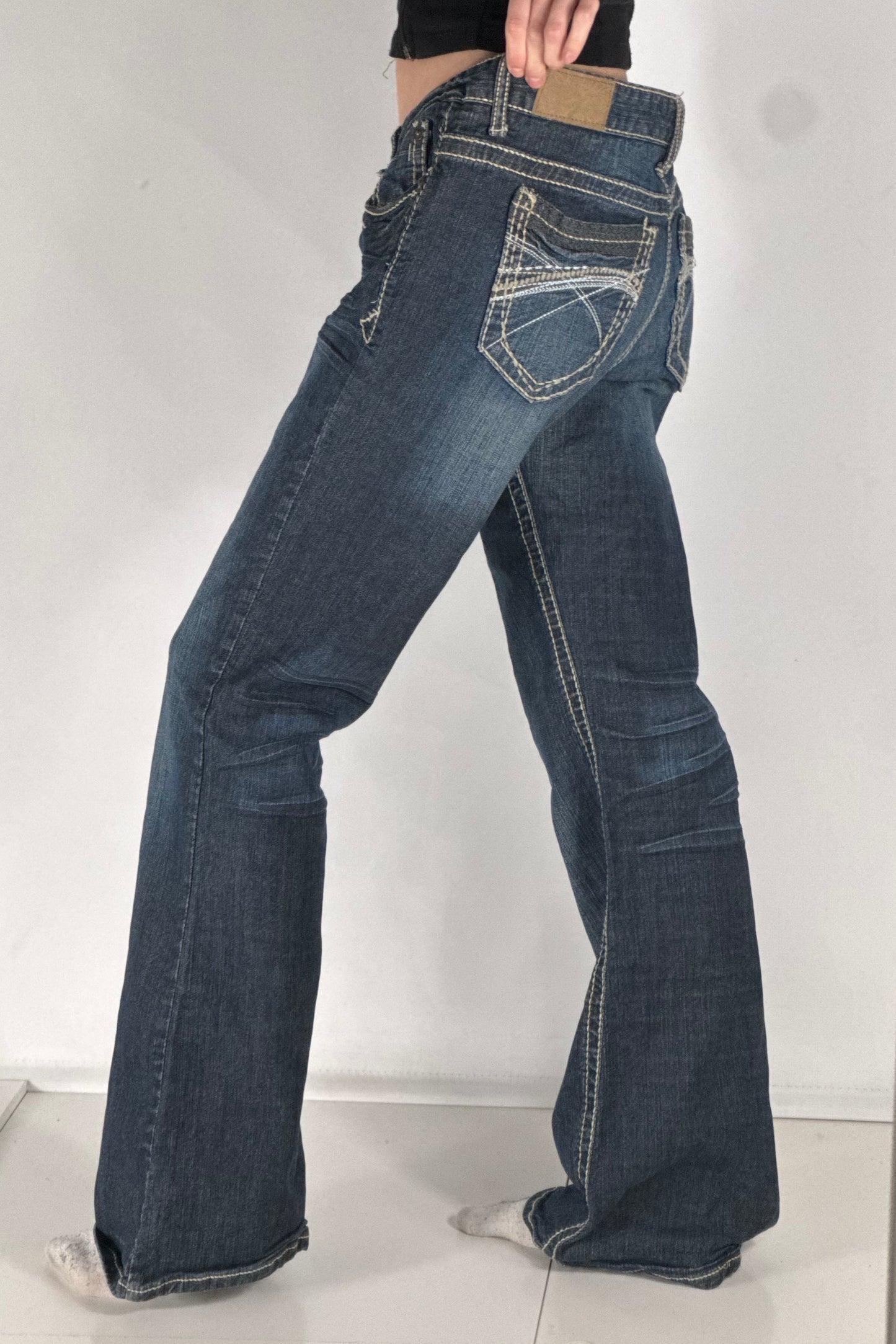 Lågmidjade jeans stl: L