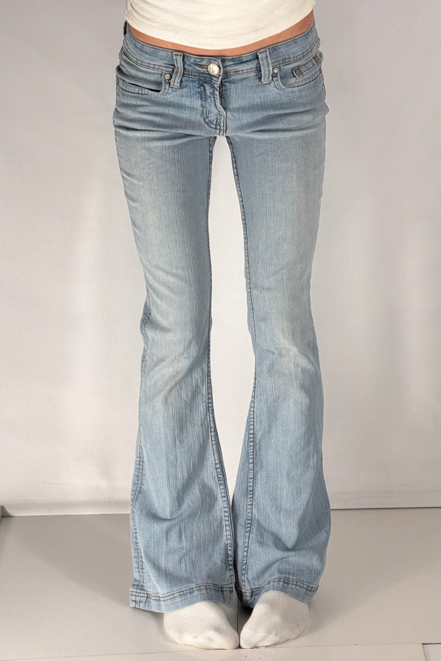 Lågmidjade jeans stl: XS