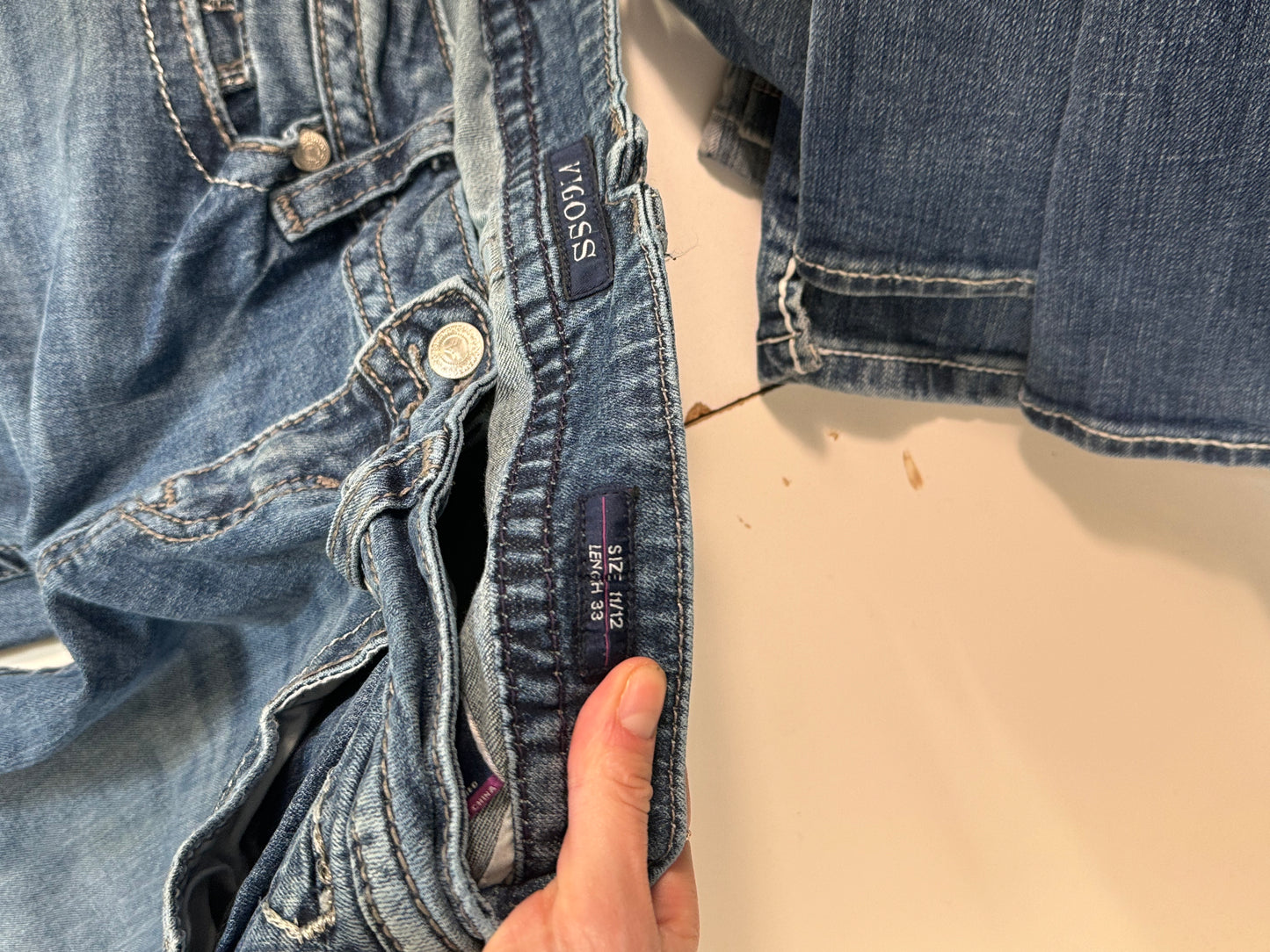 Lågmidjade jeans stl: M