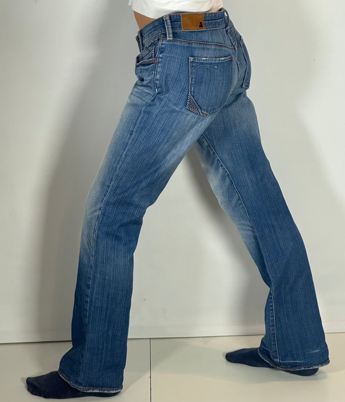 Lågmidjade jeans stl: M