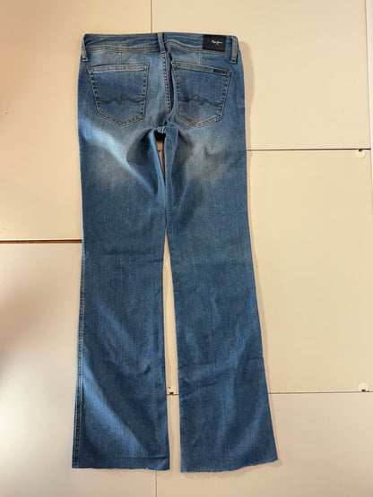 Lågmidjade jeans–stl: S