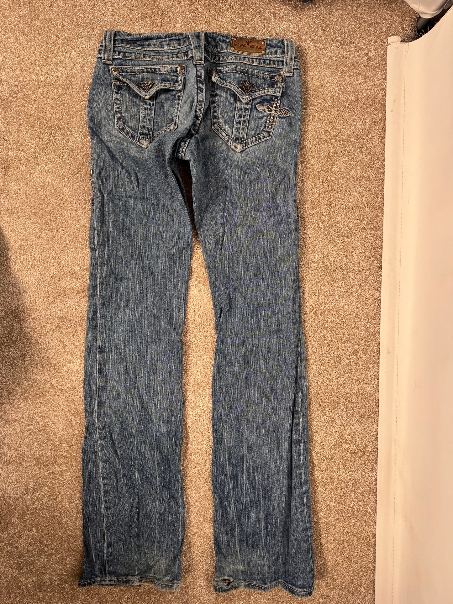 Lågmidjade jeans stl: XS
