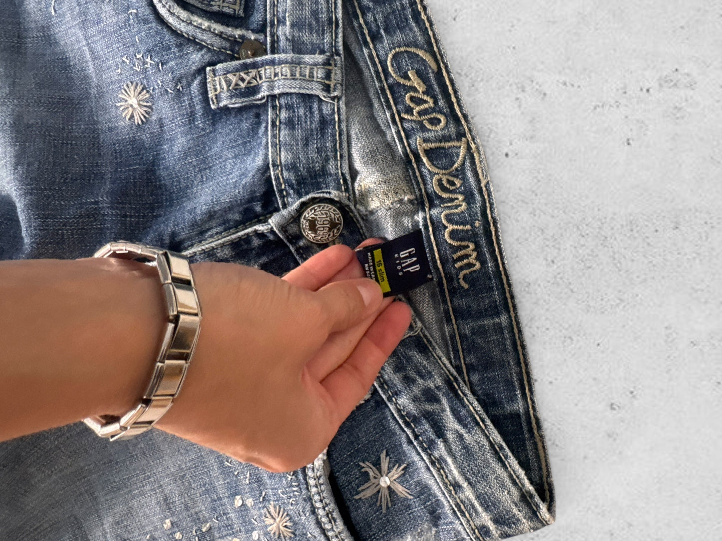 Lågmidjade jeans stl: XXS