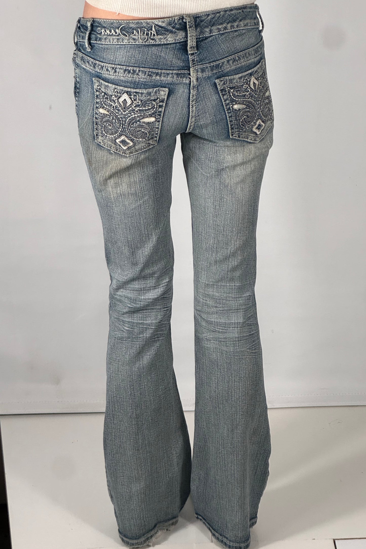 Lågmidjade jeans stl: XS