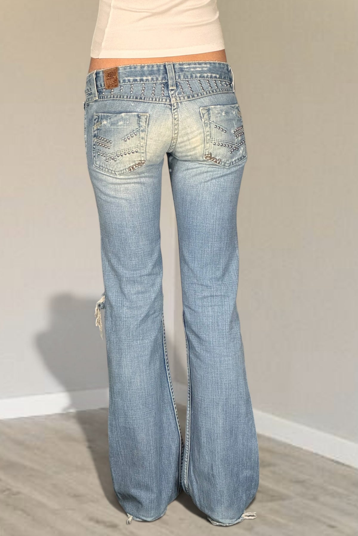 Lågmidjade jeans stl: XS