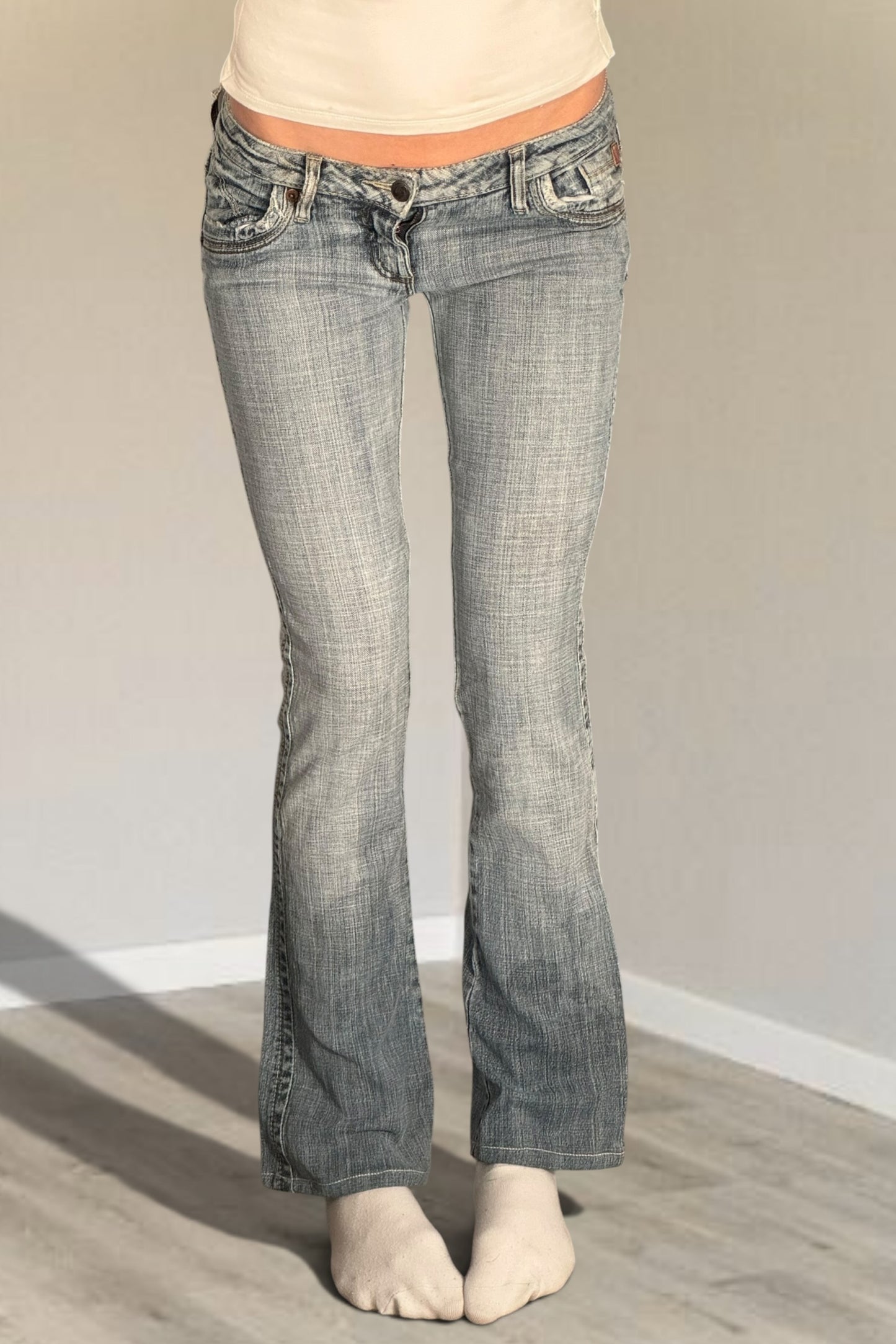 Lågmidjade jeans stl: XS