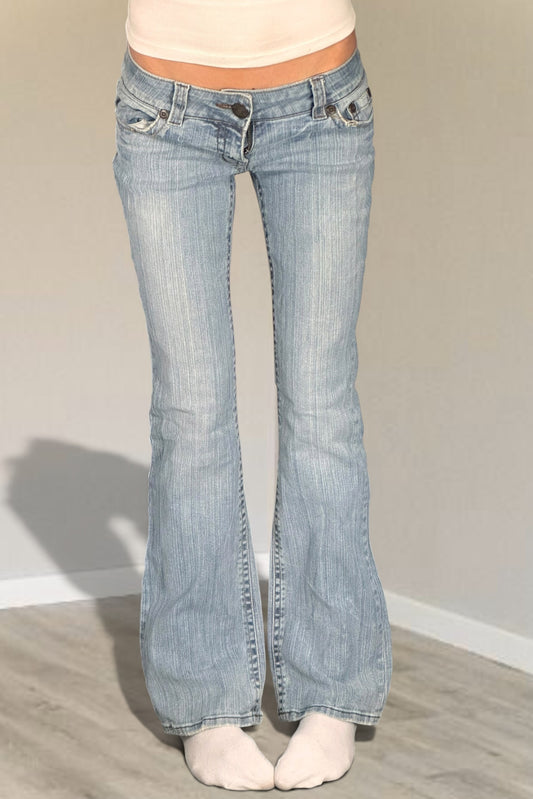 Lågmidjade jeans stl: XS