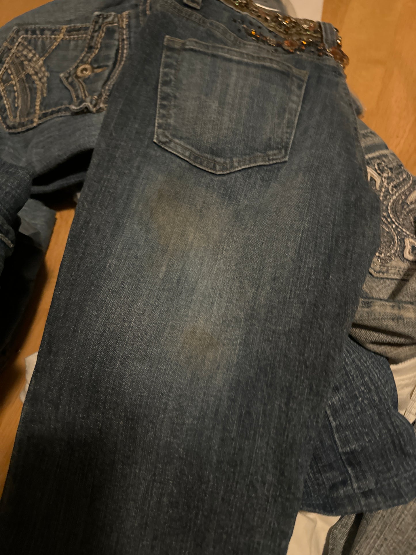 Lågmidjade jeans stl: XXS