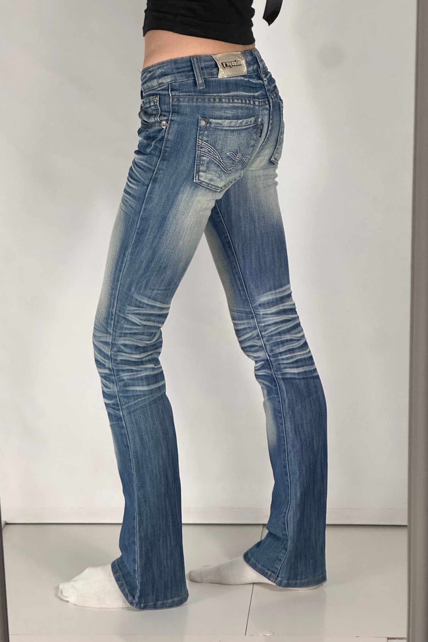 Lågmidjade jeans stl: XS