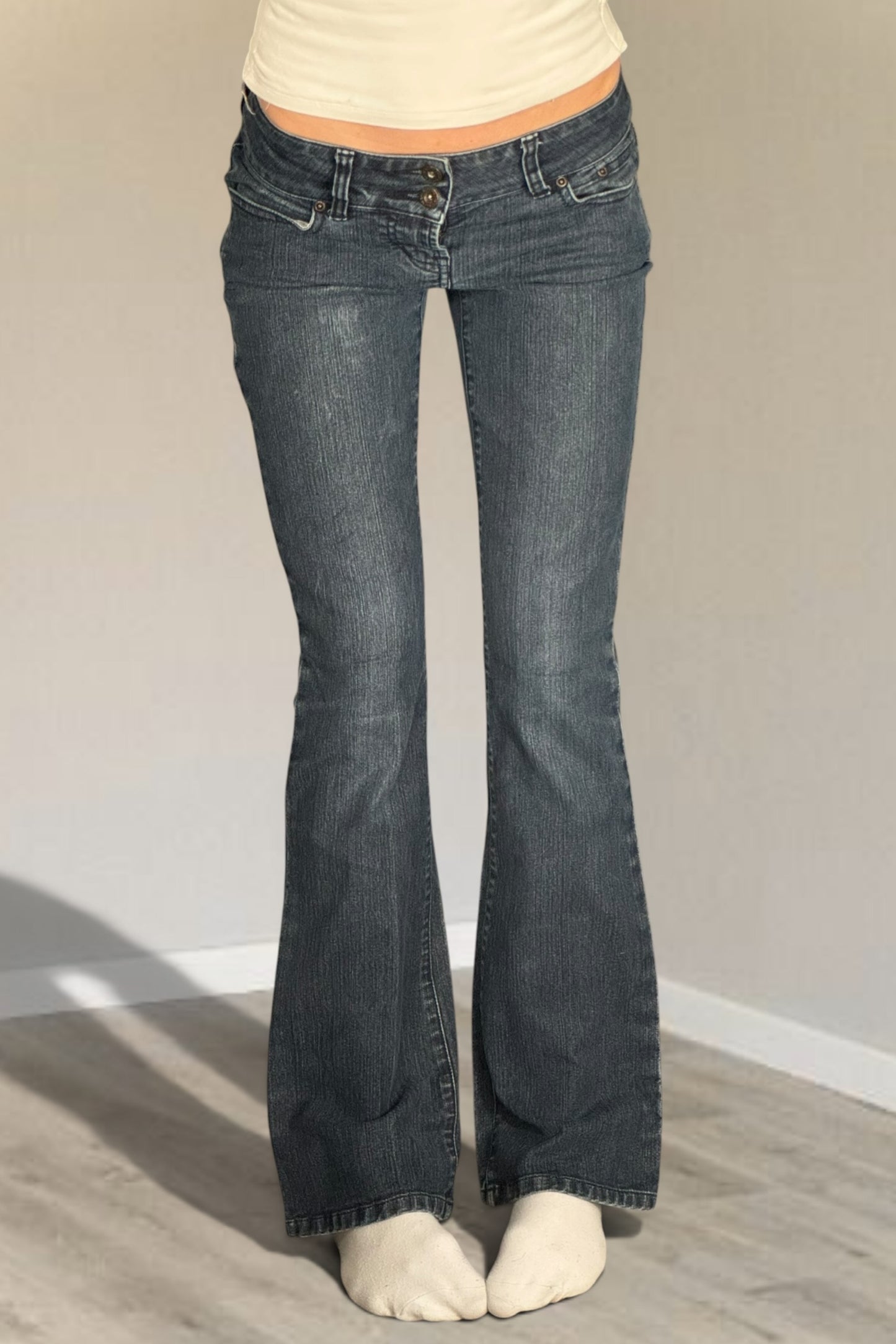 Lågmidjade jeans stl: XS