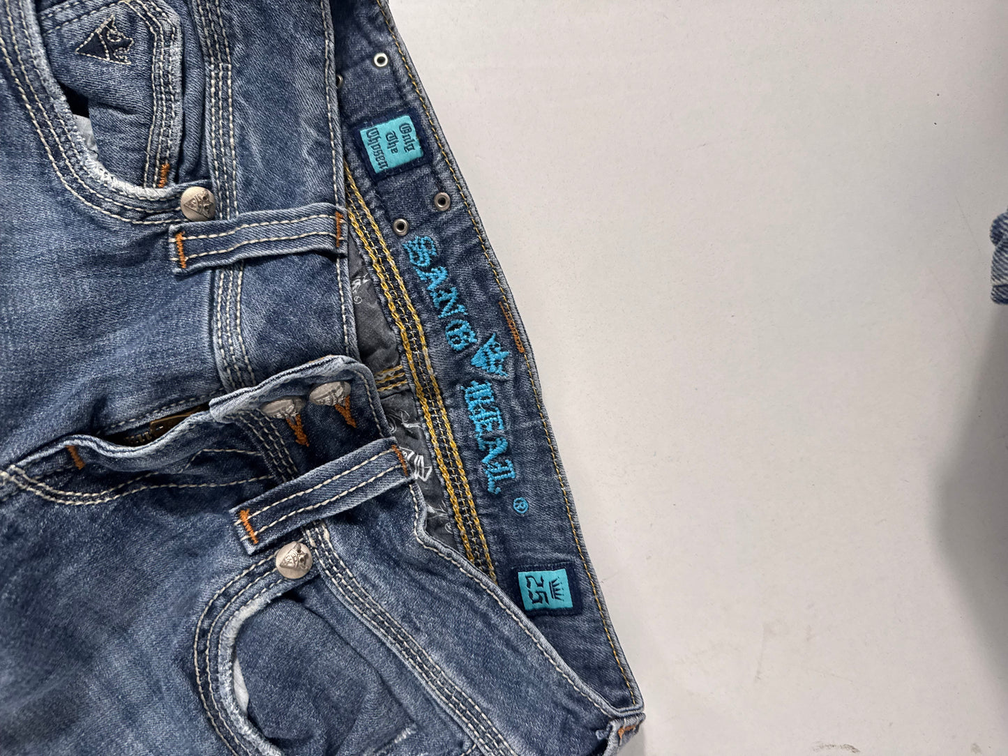 Lågmidjade jeans stl: XXS