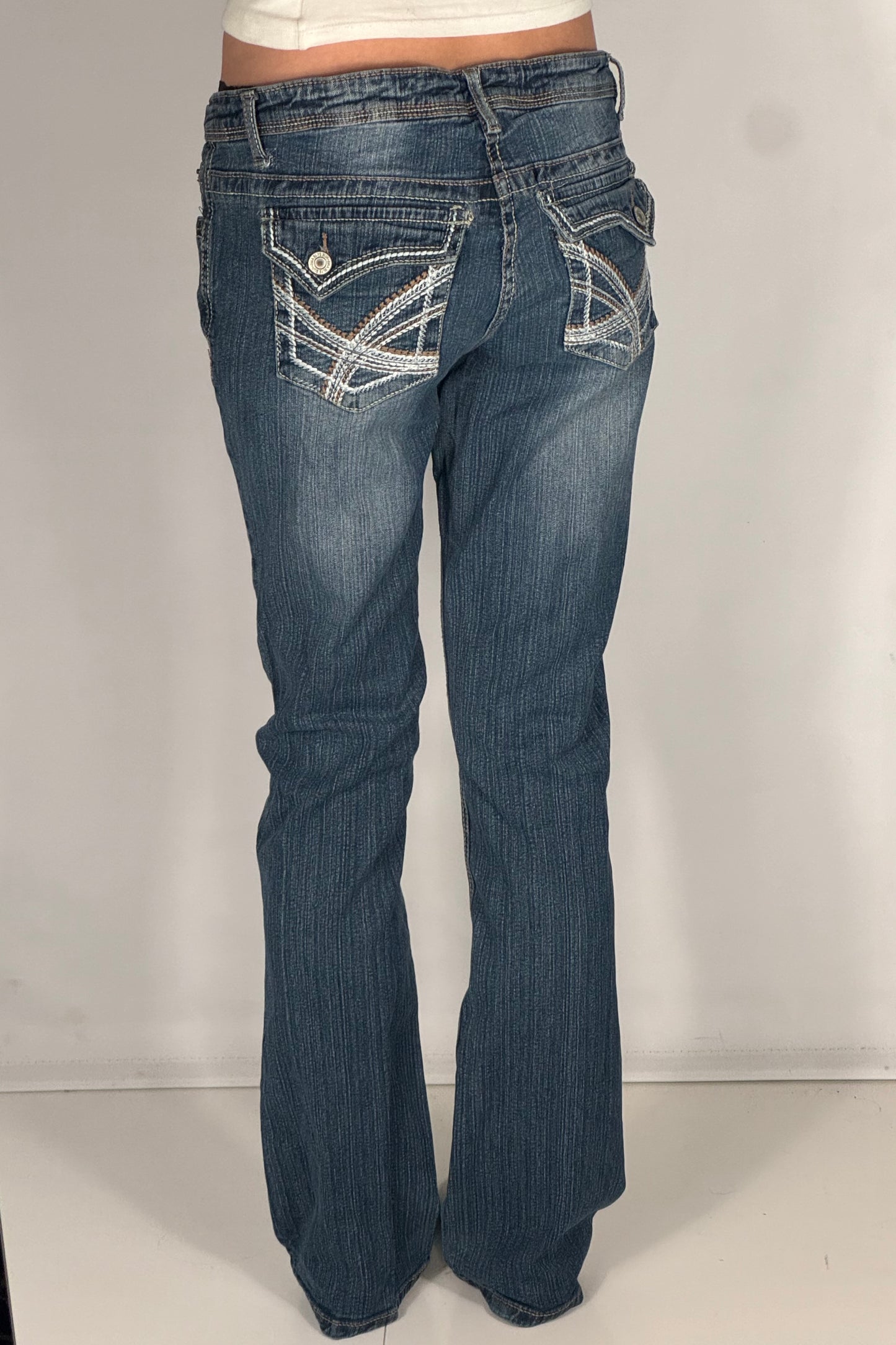 Lågmidjade jeans stl: M