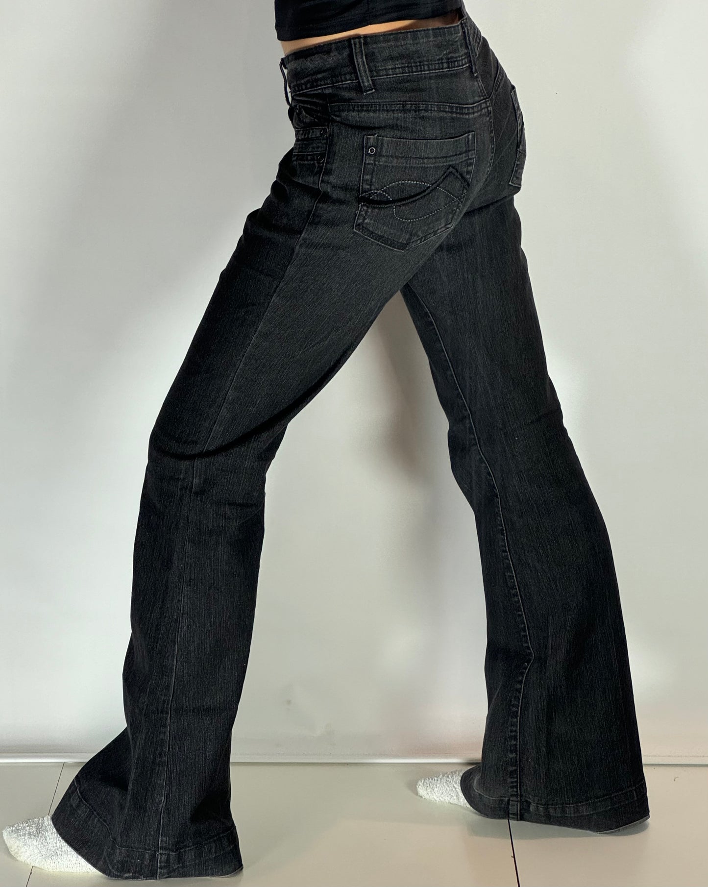 Lågmidjade jeans stl: S
