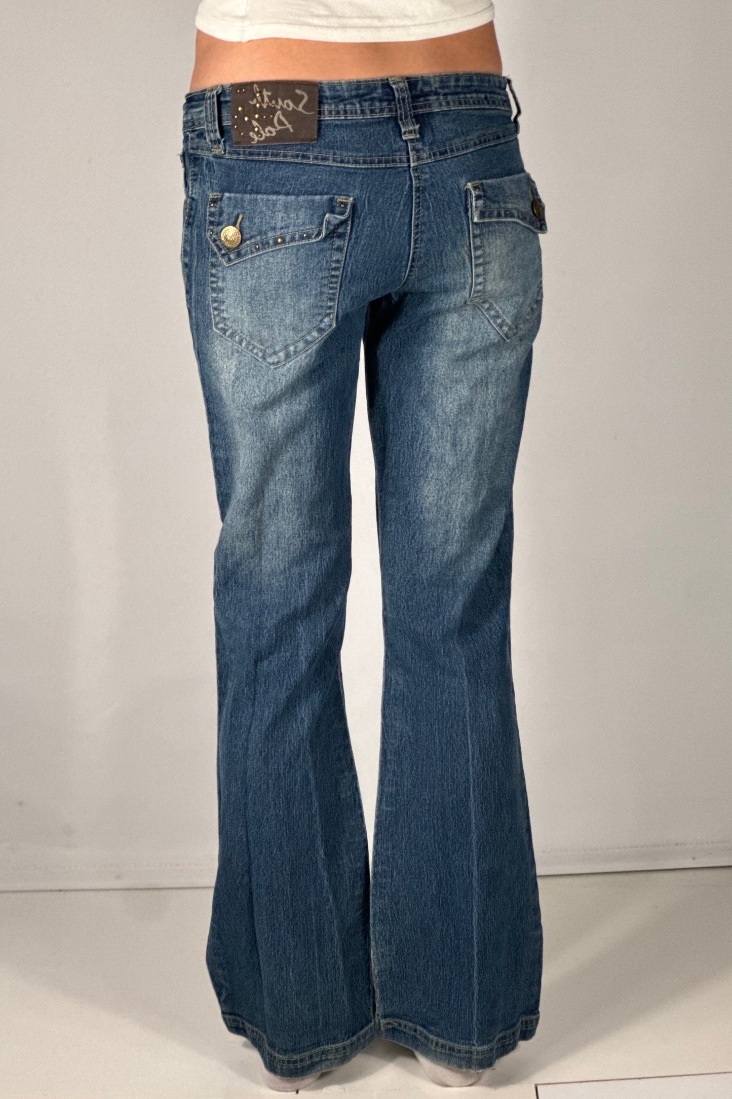 Lågmidjade jeans stl: XS