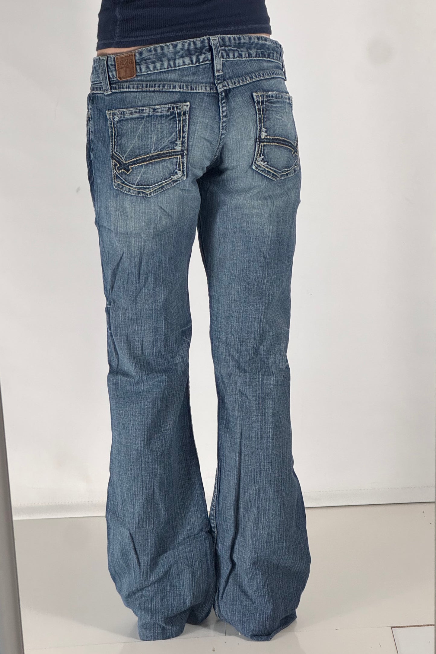 Lågmidjade jeans stl: S