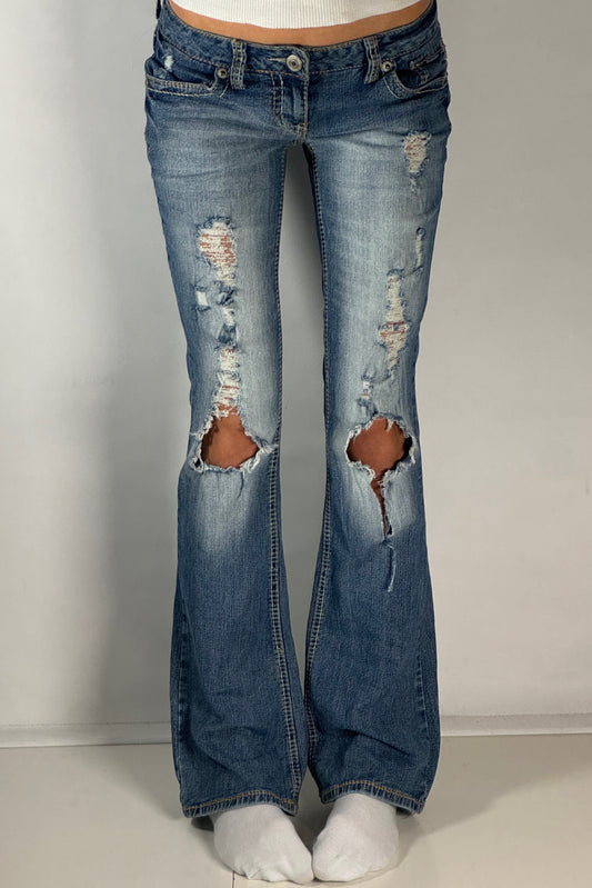 Lågmidjade jeans stl: XS