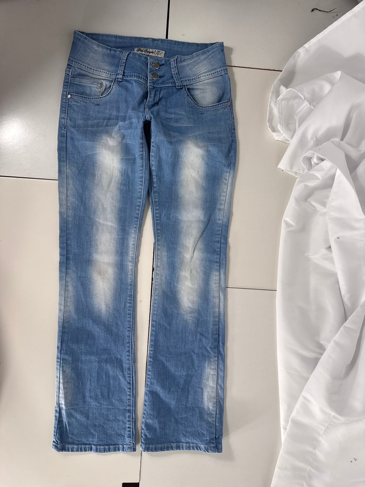 Lågmidjade jeans stl: XS