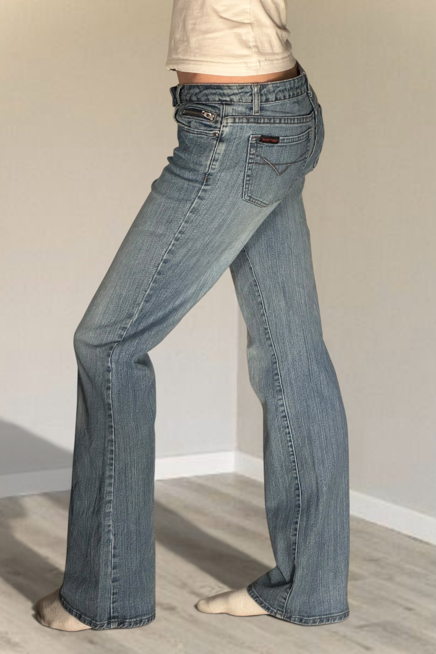 Lågmidjade jeans stl: S