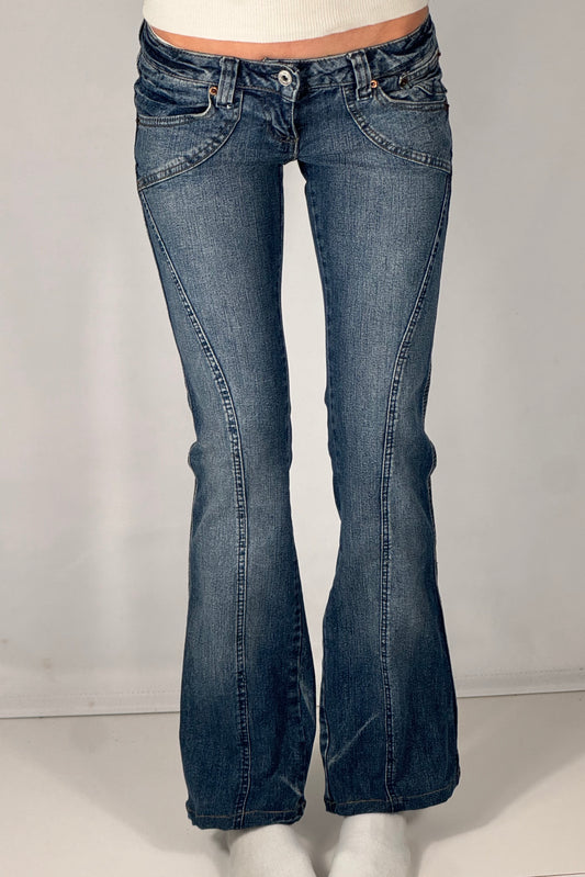 Lavlivede jeans str: XXS