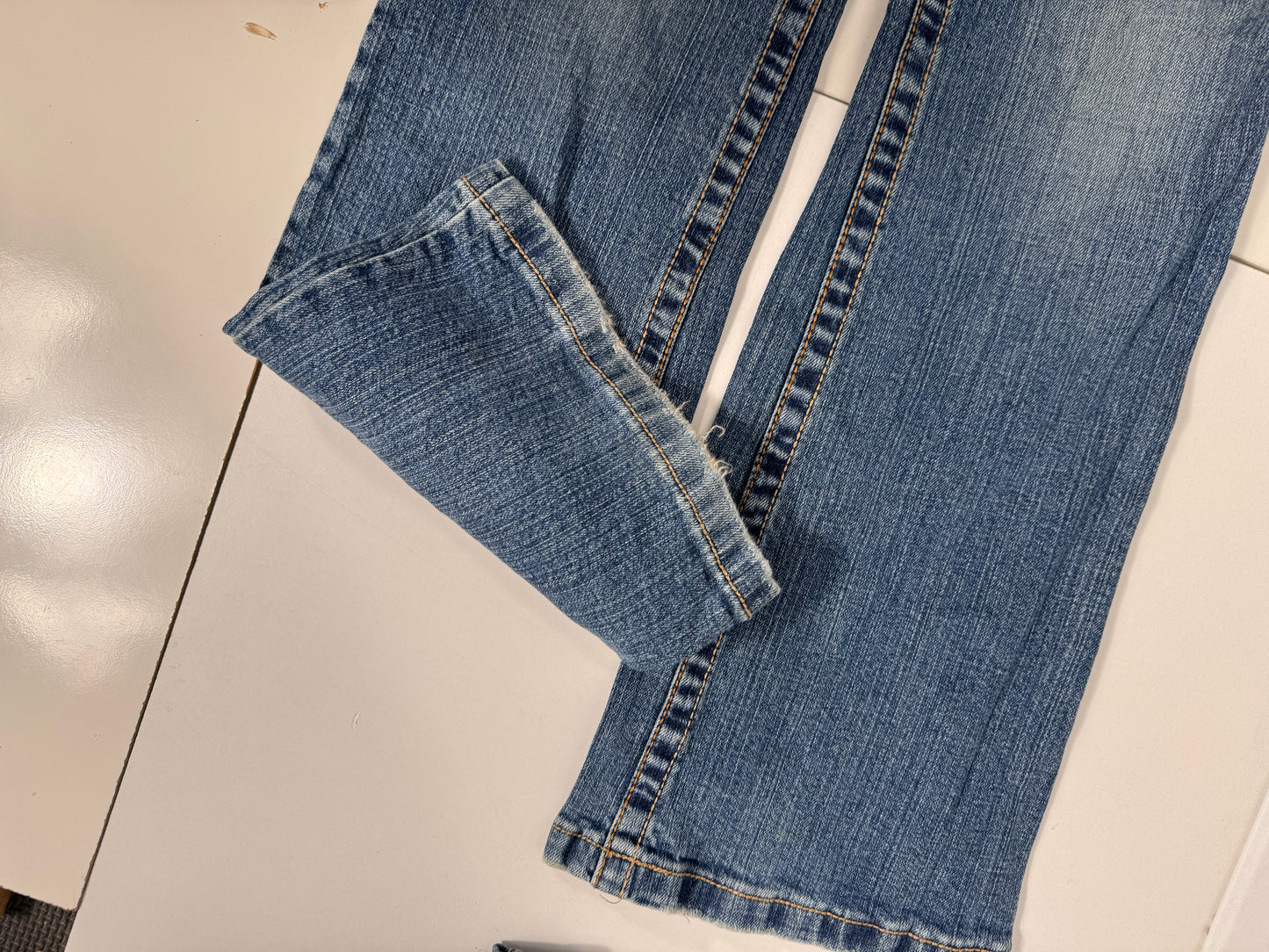 Lågmidjade jeans stl: S
