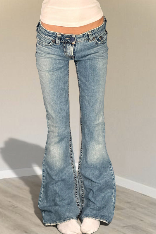 Lågmidjade jeans stl: XS