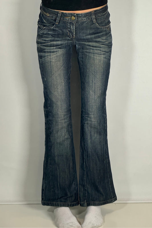 Lågmidjade jeans stl: XS