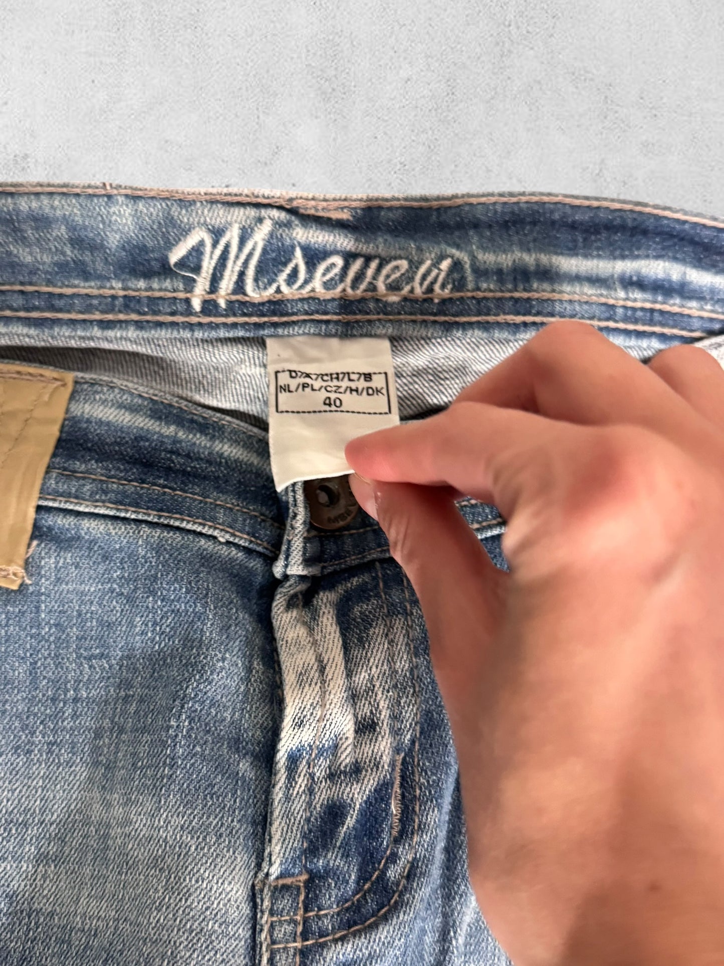 Lågmidjade jeans stl: XS/S