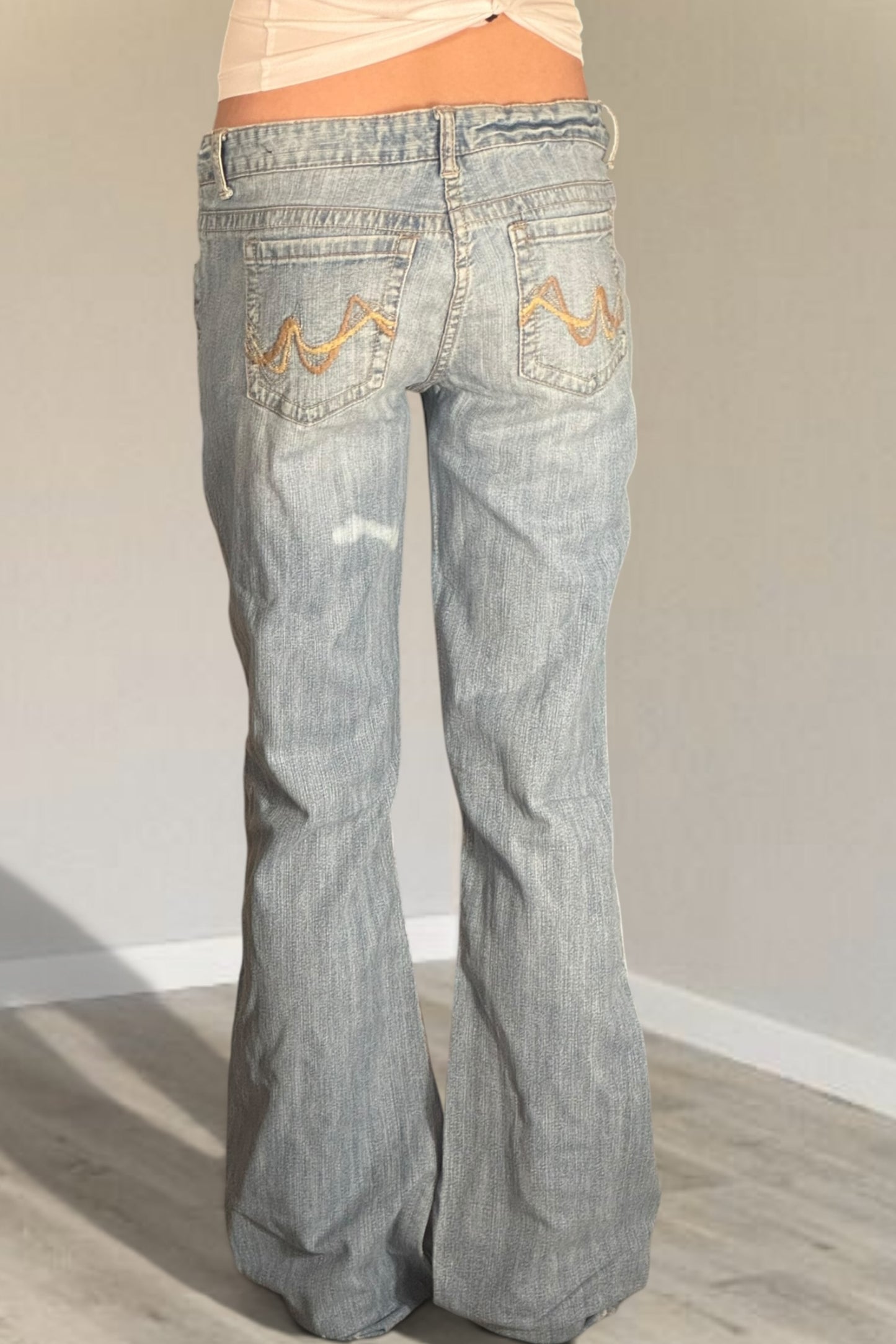 Lågmidjade jeans stl: S/M