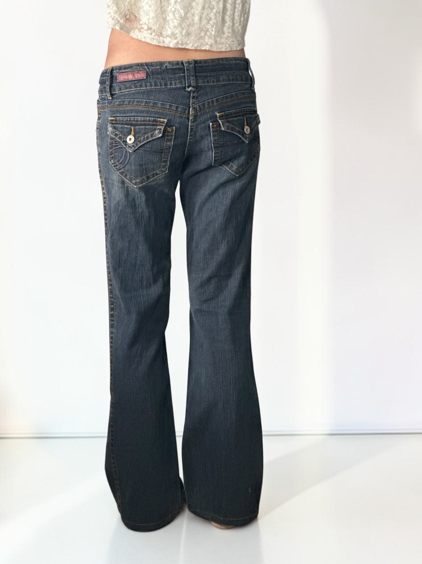 Lågmidjade jeans stl: S