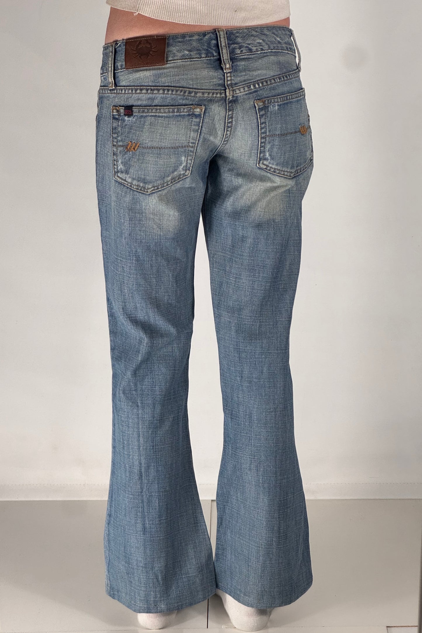 Lågmidjade jeans stl: XS